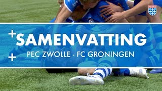Samenvatting PEC Zwolle - FC Groningen