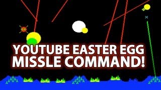 YouTube Missile Command! -- #GeekWeek Easter Egg