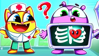 Doctor Checkup Song 😿 | Funny Kids Songs 😻🐨🐰🦁 And Nursery Rhymes by Baby Zoo