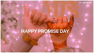 Happy Promise Day Meri Jaan 🤞 || Promise Day Status 2024 💞 || Promise Day Whatsapp Status 🥰