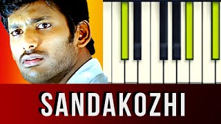Sandakozhi Vishal Theme Piano (Metal) by Talent.Nav [ Everyone Piano App ]