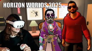 Exploring the Horizon Worlds Metaverse in 2025...