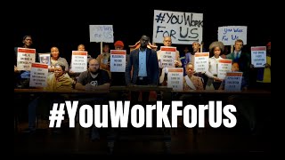 YOU WORK FOR US! - Poetic Justice feat. Mr J. Written and produced by Bruce Retief