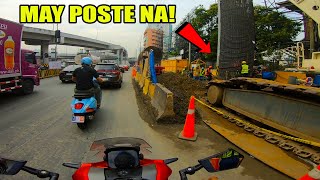 PUSPUSAN NA! POSTE NILALATAG NA! | SKYWAY STAGE 3 QUIRINO INTERCHANGE