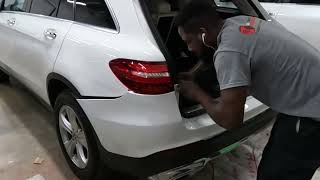 2018 Mercedes Benz GLC 300 back bumper removal. How to do it yourself