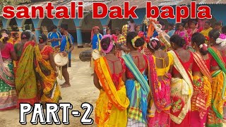 new santali dak bapla video song by Rusika mohol...