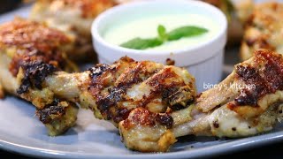 ഈസ്റ്റർ സ്പെഷ്യൽ കോഴി കാൽ പൊരിച്ചത് | Special Grilled Chicken Recipe | Malai Chicken Kebab Recipe