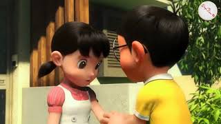 Tere khwab dekhe hardam dil nahi manta Nobita ♥Shizuka Love story Doraemon sad whatsapp status