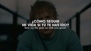 Ed Sheeran - Life Goes On (Video Oficial) (Traducida al Español + Lyrics)