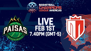 LIVE - Paisas Basketball Club v Real Estelí | Basketball Champions League Americas 2024-25