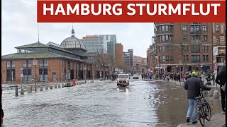 Hamburg Orkanböen und Sturmflut (hurricane gusts and storm flooding) 2022