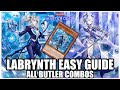 LABRYNTH EASY GUIDE w/ ARIAS BUTLER! ALL COMBOS!