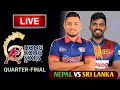 Nepal vs Sri Lanka Live | Nepal vs Sri Lanka Hong Kong Sixes Live Scores & Commentary | Nep vs SL