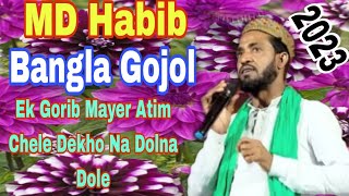 Md Habib Bangla Gojol | Ek Gorib Mayer Atim Chele Dekho Na Dolna Dole