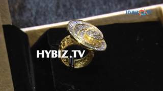 Buggets cut with gold fancy finger rings | Sri Jagadamba Pearls And jewellers | hybiz