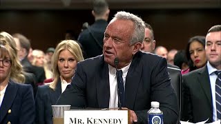 Robert F. Kennedy Jr. struggles to answer questions on Medicare and Medicaid at confirmation hearing