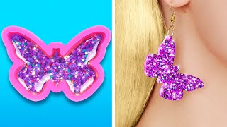 CUTE EPOXY RESIN AND 3D PEN JEWELRY || Fantastic DIY Ideas You Need To See! Cheap Jewelry by 123 GO!