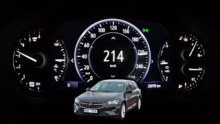 Acceleration test | Opel Insignia Sports Tourer 2.0 CDTI 8AT (2021)