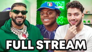 Adin Ross X Anuel AA X iShowSpeed Full Stream! (Age Restricted)