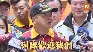 台灣搜救隊返國 林右昌：將安排見總統和行政院長