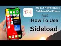 Alternative App Store iOS 17.4 / How to Sideload Apps on iPhone 2024 / Use Sideloading iOS 17.4