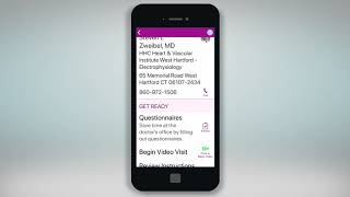 Day of the Appointment: Starting a MyChart Video Visit from your Mobile Device