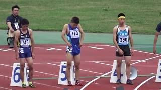 男子100m_決勝_第50回北海道中学陸上20190727