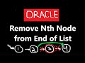 Remove Nth Node from End of List - Oracle Interview Question - Leetcode 19