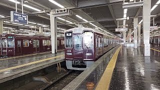 【阪急電車】宝塚線大阪梅田駅:阪急1000系1106F/急行宝塚行き発車(2025/1)