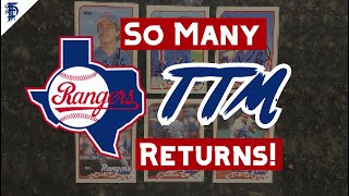 So Many Texas Rangers TTM Autograph Returns! + 2020 Rookie // TTM #37