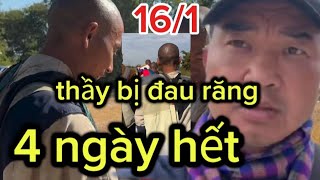 Thầy Thích Minh tuệ bị đau răng 4 ngày tự hết không uống thuốc