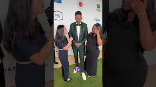 Harold and Carole Pump Foundation Gala Interview with Anansa Sims and Matt Barnes ft. Bonnie Hyde