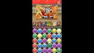 【パズドラ】第6回チャレンジダンジョン lv8 アヌビスPT