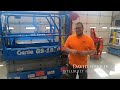 Down and Dirty with Dave- Episode 4 Emergency Stop Buttons on Electric Scissor Lifts