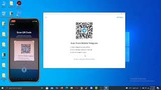 Telegram Login with QR Code Scanning | Telegram Login on Laptop/PC