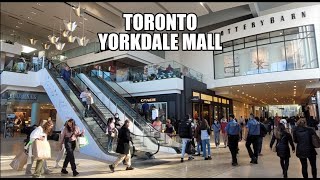 [4K] 🇨🇦 Yorkdale Shopping Centre Mall Walking Tour | Luxury Mall in Toronto Ontario Canada