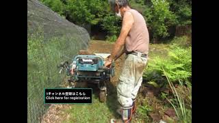 第１３畑作り3石拾い  The 13th field making (3 stone picking)