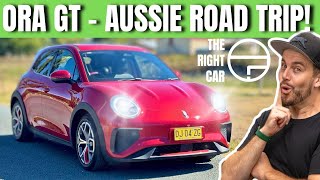 GWM Ora GT 2024 review: EV road trip VLOG with charging and driving range test!