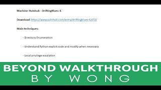 Cyber Security | Ethical Hacking |  Pentesting Lab | Vulnhub |  Walkthrough |  DriftingBlues: 6