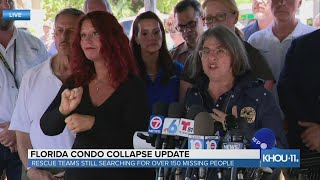 Miami-Dade County Mayor Daniella Levine Cava said Sunday nine people are dead in the condo collapse