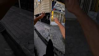 PARKOUR POV in the middle of the Iran street #shorts #parkour #gopro #sport