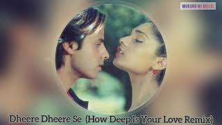 Dheere Dheere Se (How Deep Is Your Love Remix) Aashiqui | Kumar Sanu | Sean Paul