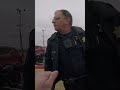 cop violates my right to protest on a public easement