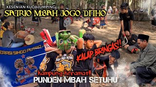 SATRIO MBAH JOGO DITHO || 4n4k 4n4k kalap demit lereng semeru di punden mbah setuhu kampung keramat!