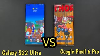Google Pixel 6 Pro vs Samsung Galaxy S22 Ultra Video Rendering Speed Test