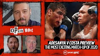 Adesanya v Costa is going to go off! Dan Hardy and Open Mat reacts to UFC 253 main event!