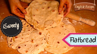 EASY UNLEAVENED BREAD: Original Italian Flatbread Recipe in 5 Minutes