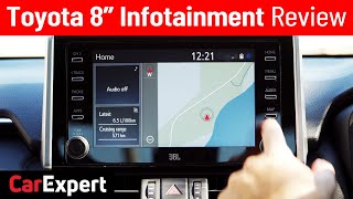Toyota Link/Entune infotainment review: 8.0-inch infotainment with Apple Carplay & Android Auto