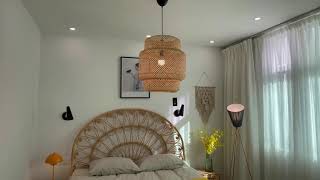 Bamboo Pendant Light - mooielight