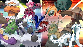 Legendary Pokemon Battle: Forces Of Nature Vs Treasures Of Ruin